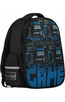 Рюкзак-облегченная капсула с эргономической спинкой GAME, черный