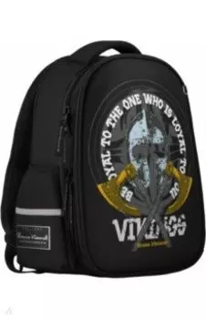 Рюкзак-облегченная капсула Викинг, черный с эргономичной спинкой