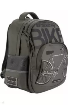 Рюкзак с эргономической спинкой BIKE, темно-серый
