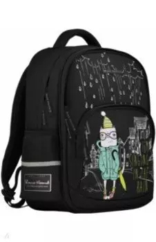 Рюкзак с эргономической спинкой CAT, черный