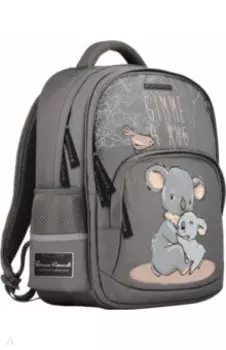 Рюкзак с эргономической спинкой ОБНИМАШКИ, серый