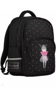 Рюкзак с эргономической спинкой SWEET GIRL, черный