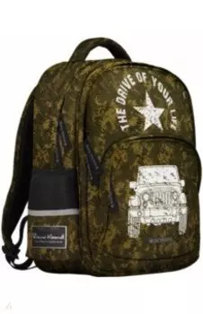 Рюкзак с эргономической спинкой ВНЕДОРОЖНИК, камуфляж