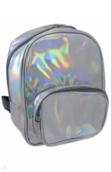 Рюкзак СЕРЕБРЯНЫЙ, металлизированный (46437)