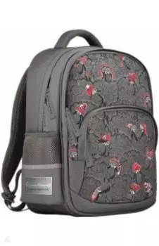 Рюкзак серый с эргономической спинкой БАРАШКИ