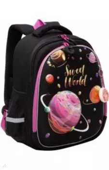 Рюкзак школьный, черный