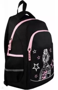 Рюкзак школьный Девочка, 29х43х14,5 см, 1 отделение