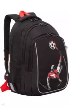 Рюкзак школьный мужской, черный