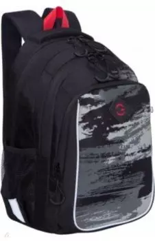 Рюкзак школьный мужской, черный