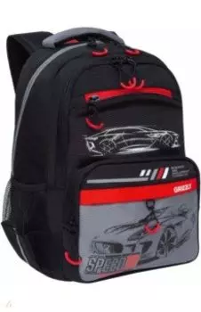 Рюкзак школьный мужской, черный