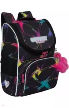 Рюкзак школьный с мешком, черный