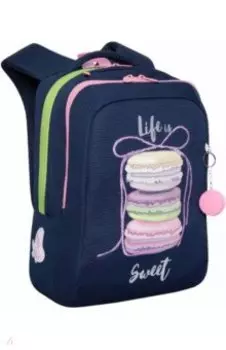 Рюкзак школьный, синий