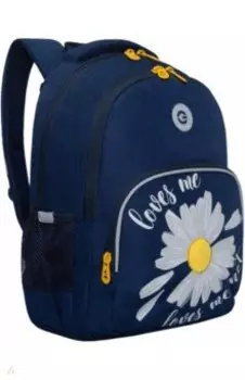 Рюкзак школьный женский, синий