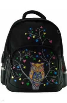 Рюкзак "СОВА",черный (12-002/35)