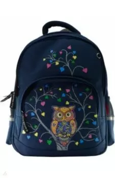 Рюкзак "Сова" (синий) (12-002/36)