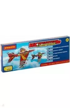 Самолет сборный Истребитель, с моторчиком