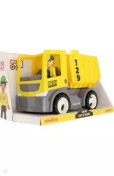 Самосвал с фигуркой водителя (27271)