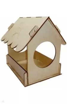 Сборная деревянная модель Синичка. Кормушка