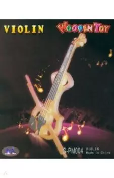 Сборная деревянная модель Скрипка