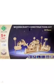 Сборная деревянная модель Строительная техника