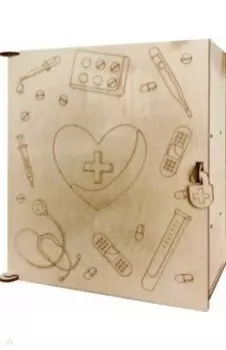Сборная модель Аптечка из фанеры