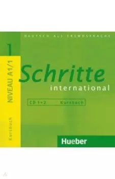 Schritte international 1. 2 Audio-CDs zum Kursbuch