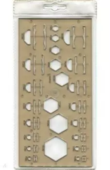 Шаблон "Гайки - тип 1" (418) (25404-S)