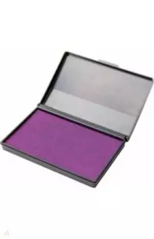 Штемпельная подушка, фиолетовая