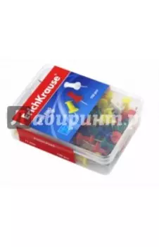 Силовые кнопки-гвоздики цветные, 100 штук (19749)