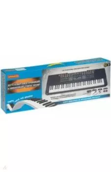 Синтезатор музыкальный детский Клавишник, 61 клавиша