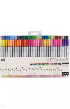 Скетч-линеры Sketch&Art, 60 цветов