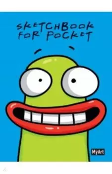 Sketchbook for Pocket. Улыбайся!, 48 листов, А6