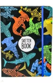 Скетчбук А5. Акулы цвет