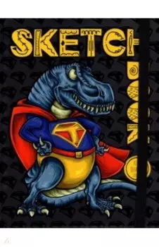 Скетчбук Dino, 40 листов, А5