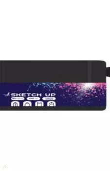 Скетчбук Sketch Up. Черный, 80 листов, А5, горизонтальный