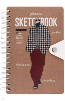 Скетчбук Sketchbook BV, 96 листов, в ассортименте