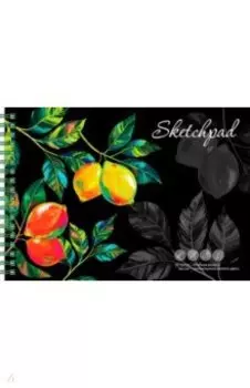 Скетчпад Лимоны, А5, 60 листов