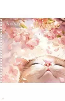 Скетчпад Лучезарный кот, 40 листов