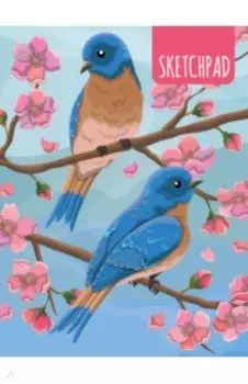 Скетчпад Птицы, 40 листов, А5