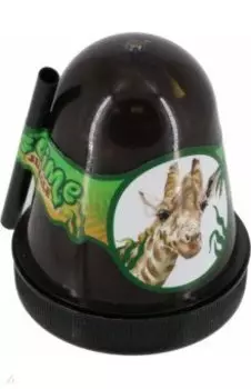 Слайм с коричневыми кирпичиками Жираф