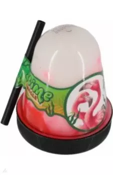 Слайм с розовым фишболом Фламинго