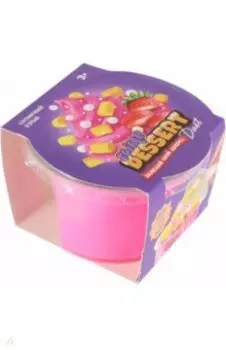 Slime dessert Duet. Клубничный взрыв