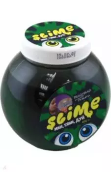Slime Mega Mix, черный + зеленый