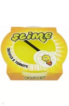 Slime Mega, желтый, светится в темноте