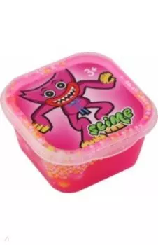 Slime, розовый с шариками