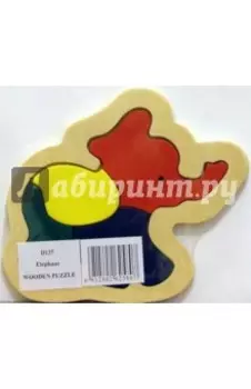 Слон. Развивающая деревянная игрушка