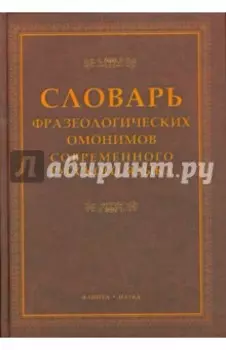 Словарь фразеологических омонимов современного русского языка