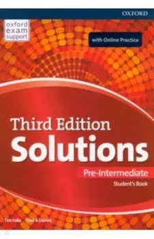 Solutions. Third Edition. Pre-Intermediate. Student's Book and Online Practice Pack