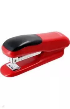 Степлер №24/6, 26/6, 20 листов, красный