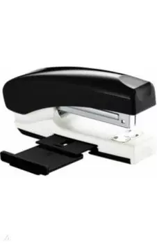 Степлер 24/6, 26/6, 20 листов, черный